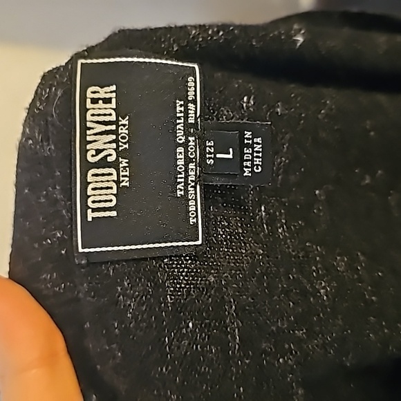 Todd Snyder wool cardigan black speckled long sleeve pockets 🌚b1 - Picture 6 of 9